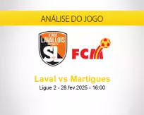 Prognóstico Laval Martigues (28 fevereiro 2025)