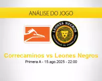 Prognóstico Correcaminos Leones Negros (15 agosto 2025)