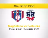 Prognóstico Magdalena Fortaleza (13 novembro 2025)