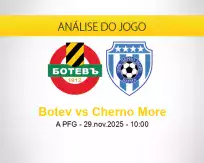 Prognóstico Botev Cherno More (29 novembro 2025)