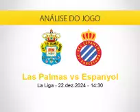 Prognóstico Las Palmas Espanyol (22 dezembro 2024)