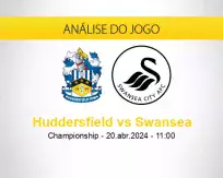 Prognóstico Huddersfield Swansea (20 abril 2024)