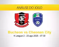 Prognóstico Bucheon Cheonan City (23 agosto 2025)