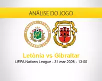 Prognóstico Letônia Gibraltar (31 março 2026)