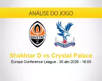 Shakhtar D vs Crystal Palace