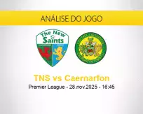 Prognóstico TNS Caernarfon (28 novembro 2025)