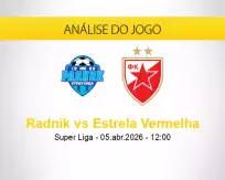 Prognóstico Radnik Estrela Vermelha (05 abril 2026)