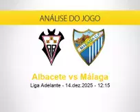 Prognóstico Albacete Málaga (14 dezembro 2025)