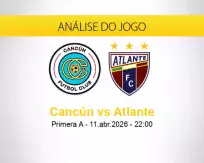 Prognóstico Cancún Atlante (11 abril 2026)