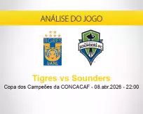 Prognóstico Tigres Sounders (08 abril 2026)