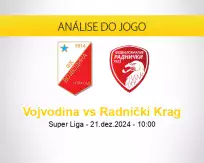 Prognóstico Vojvodina Radnički Krag (21 dezembro 2024)