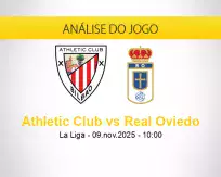 Prognóstico Athletic Club Real Oviedo (09 novembro 2025)