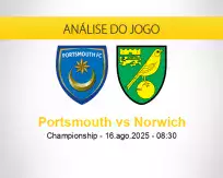 Prognóstico Portsmouth Norwich (16 agosto 2025)