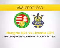 Prognóstico Hungria U21 Ucrânia U21 (31 março 2026)