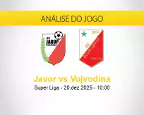 Prognóstico Javor Vojvodina (20 dezembro 2025)