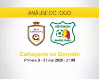 Prognóstico Cartagena Quindío (31 março 2026)