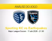 Prognóstico Sporting KC Earthquakes (11 abril 2026)