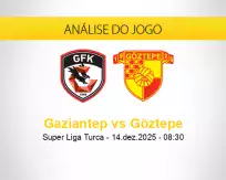 Prognóstico Gaziantep Göztepe (14 dezembro 2025)