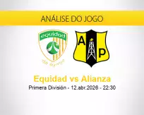 Prognóstico Equidad Alianza (12 abril 2026)