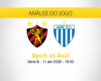 Prognóstico Sport Avaí (11 abril 2026)