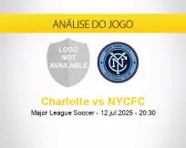 Prognóstico Charlotte NYCFC (12 julho 2025)