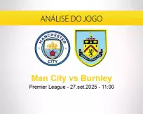 Prognóstico Man City Burnley (27 setembro 2025)