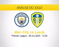 Prognóstico Man City Leeds (29 novembro 2025)