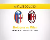 Prognóstico Bologna Milan (26 outubro 2024)