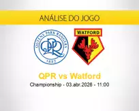 Prognóstico QPR Watford (03 abril 2026)
