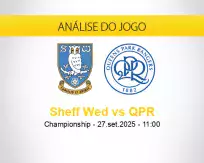 Prognóstico Sheff Wed QPR (27 setembro 2025)