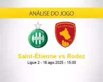 Prognóstico Saint-Étienne Rodez (16 agosto 2025)