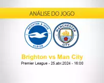 Prognóstico Brighton Man City (25 abril 2024)