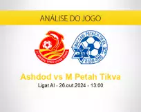 Prognóstico Ashdod M Petah Tikva (26 outubro 2024)