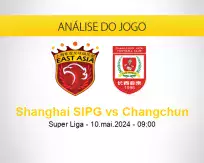Prognóstico Shanghai SIPG Changchun (10 maio 2024)