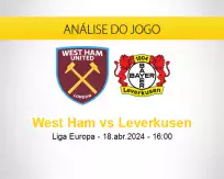 Prognóstico West Ham Leverkusen (18 abril 2024)