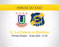 Prognóstico U. La Calera Everton (19 abril 2024)
