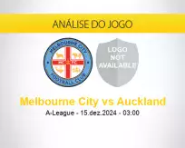 Prognóstico Melbourne City Auckland (15 dezembro 2024)