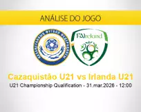 Prognóstico Cazaquistão U21 Irlanda U21 (31 março 2026)