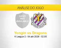 Prognóstico Yongin Dragons (04 abril 2026)