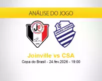 Prognóstico Joinville CSA (24 fevereiro 2026)