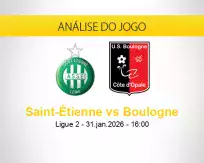 Prognóstico Saint-Étienne Boulogne (31 janeiro 2026)