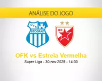 Prognóstico OFK Estrela Vermelha (30 novembro 2025)