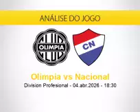 Prognóstico Olimpia Nacional (04 abril 2026)