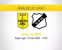 Prognóstico Aris OFI (22 março 2026)