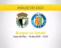 Prognóstico Burgos Getafe (18 dezembro 2025)