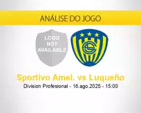Prognóstico Sportivo Amel. Luqueño (16 agosto 2025)