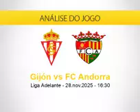 Prognóstico Gijón FC Andorra (28 novembro 2025)