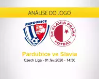 Prognóstico Pardubice Slavia (01 fevereiro 2026)