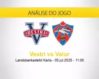 Prognóstico Vestri Valur (05 julho 2025)