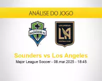 Prognóstico Sounders Los Angeles (08 março 2025)